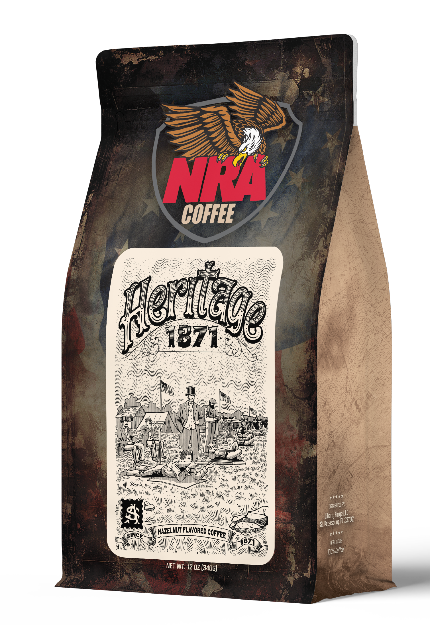 Heritage 1871 - Hazelnut Flavored Coffee